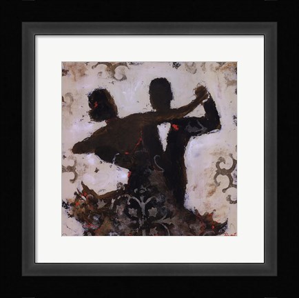 Framed Avec Moi V Print