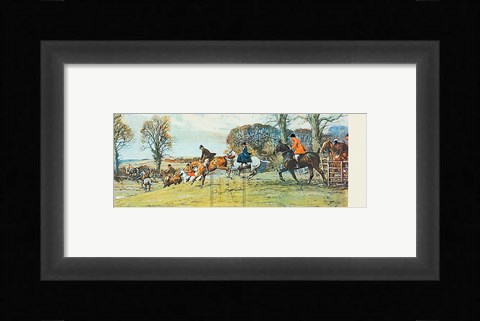 Framed Happy Are They Who Hunt For Their Own Pl Print