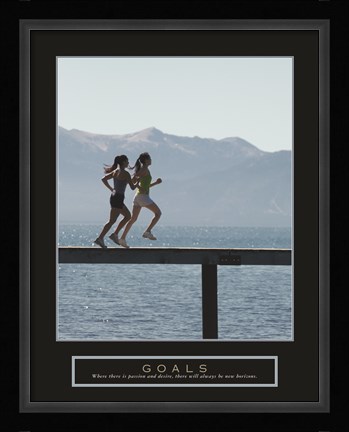 Framed Goals - Joggers Print