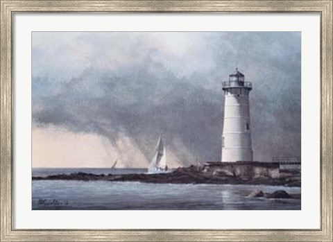 Framed Out After The Storm Print