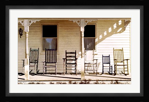 Framed Chair Family Print