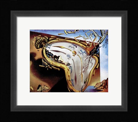 Framed Soft Watch At Moment of First Explosion, c.1954 Print