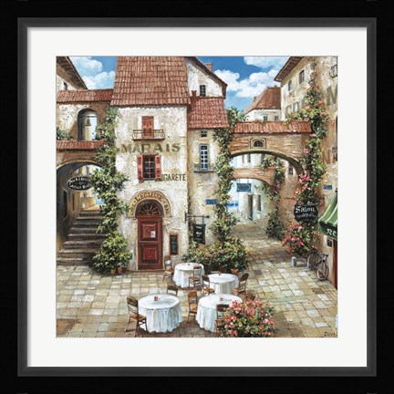 Framed Le Marais Print