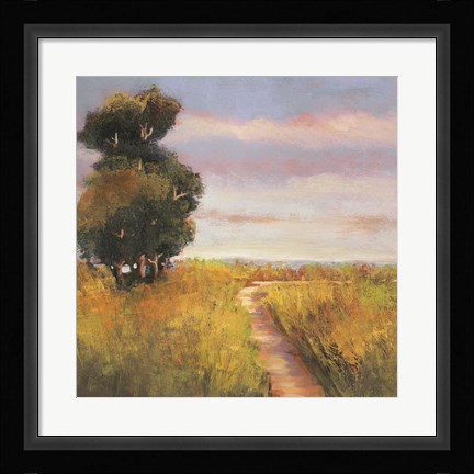 Framed Low Country Landscape I Print