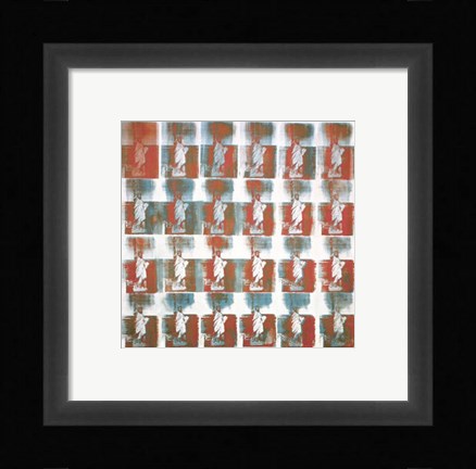 Framed Statue of Liberty, 1963 Print