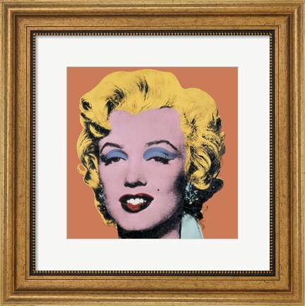 Framed Shot Orange Marilyn, 1964 Print