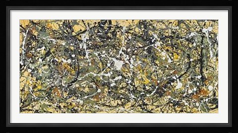 Framed Number 8, 1949 Print