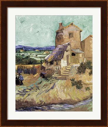Framed Old Mill, c.1888 Print