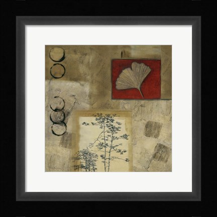 Framed Autumn Trail IV Print