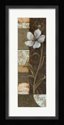 Framed Floral Memories II Print