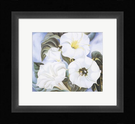 Framed Jimson Weed, 1935 Print