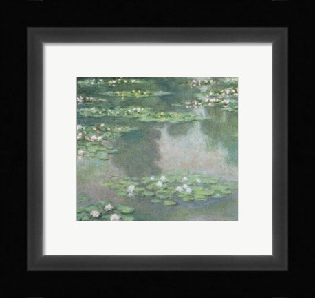Framed Water Lilies (I), 1905 Print