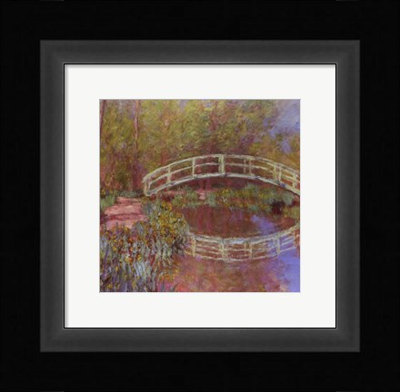 Framed Le Pont Japonais Print