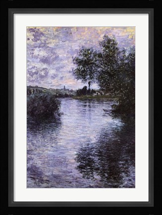 Framed Vetheuil Print