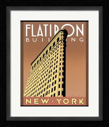 Framed Flatiron Building Print