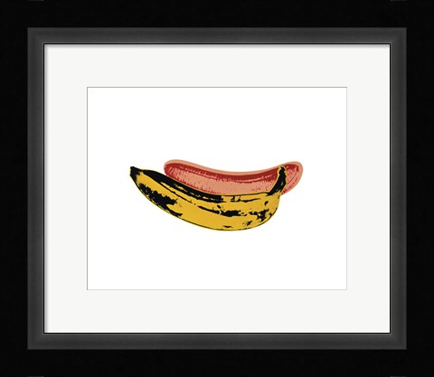 Framed Banana, 1966 Print