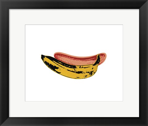 Framed Banana, 1966 Print