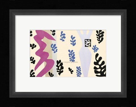 Framed Knife Thrower, plate XV from "Jazz", 1943 Print