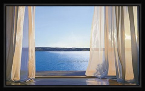 Framed Long Golden Day Print