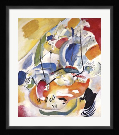 Framed Improvisation 31, c.1913 (sea battle) Print