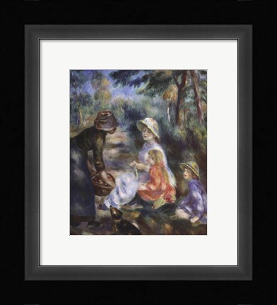 Framed Apple Seller, c.1890 Print