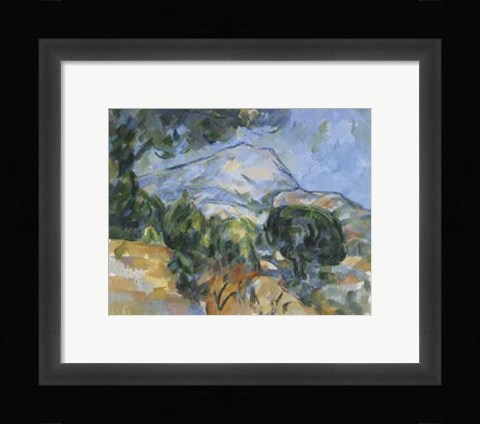 Framed Mount Sainte-Victorie, c.1904 V2 Print