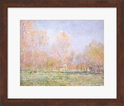 Framed Spring in Giverny Print