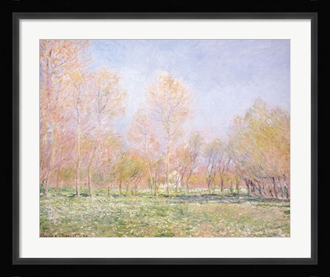 Framed Spring in Giverny Print