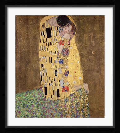 Framed Kiss, c.1908 Print