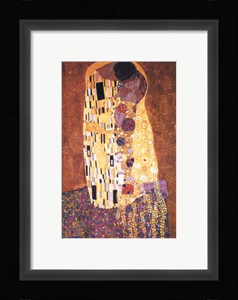 Framed Kiss, c.1908 Print