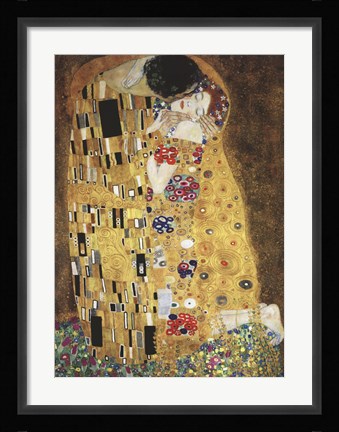 Framed Kiss, c.1908 Print
