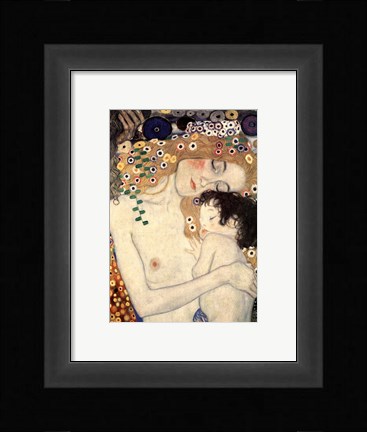Framed Three Ages of Woman - Mother and Child, c.1905 (detail) Print