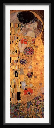 Framed Kiss, c.1908 (panel) Print