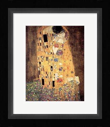Framed Kiss, c.1908 Print