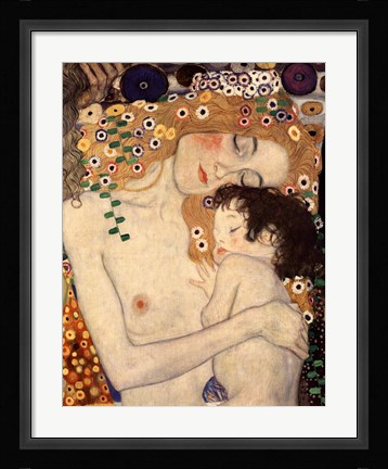 Framed Three Ages of Woman - Mother and Child, c.1905 (detail) Print