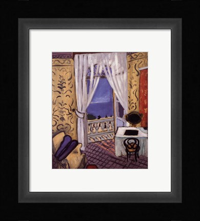 Framed Interior with a Violin Case Print