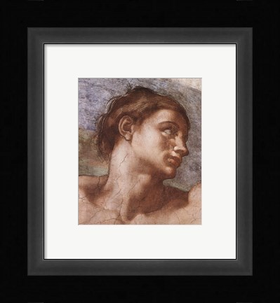 Framed Sistine Chapel - Adam Print