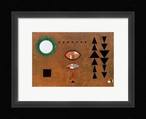 Framed White White, c.1929 Print