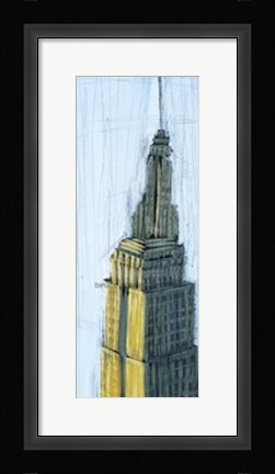 Framed Empire State Building Print