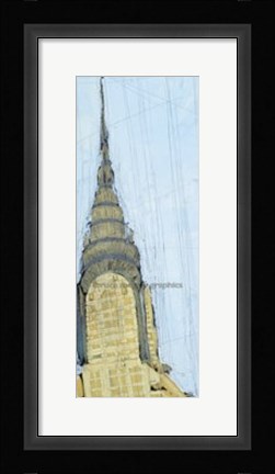 Framed Chrysler Building Print