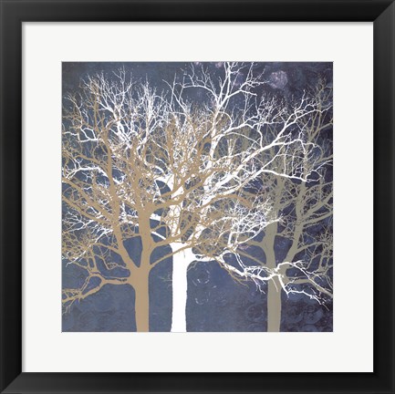 Framed Tranquil Trees Print
