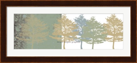 Framed Whisper Through the Trees (12x36&quot;) Print