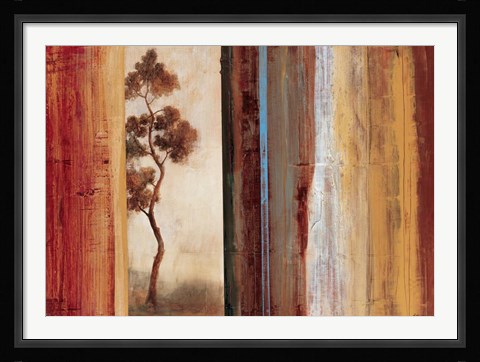 Framed Shadows &amp; Lines II Print