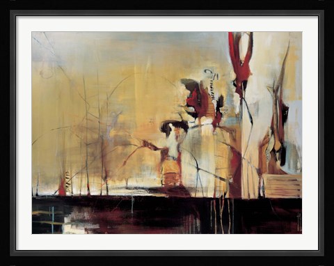 Framed Sculpture Garden Print