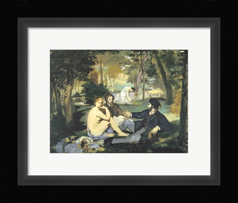 Framed Luncheon on the Grass Print