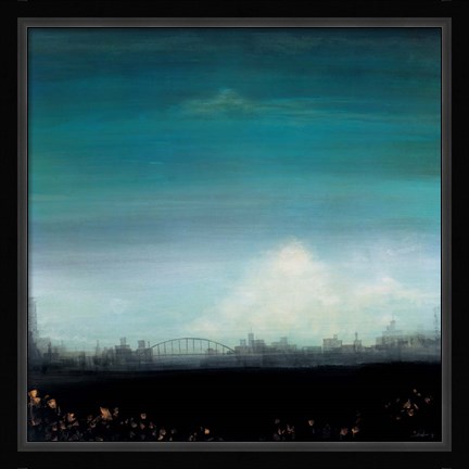 Framed Bridging the Water Print