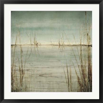 Framed Blue Tranquility II Print
