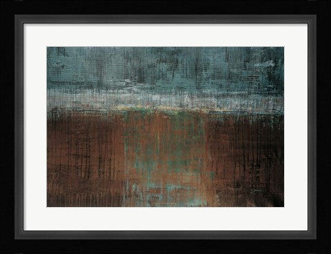 Framed Verdigris Print