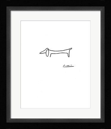 Framed Dog Print