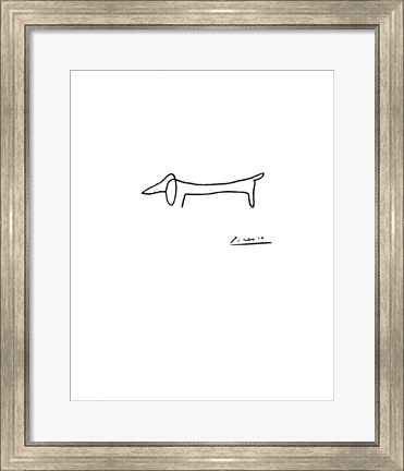 Framed Dog Print